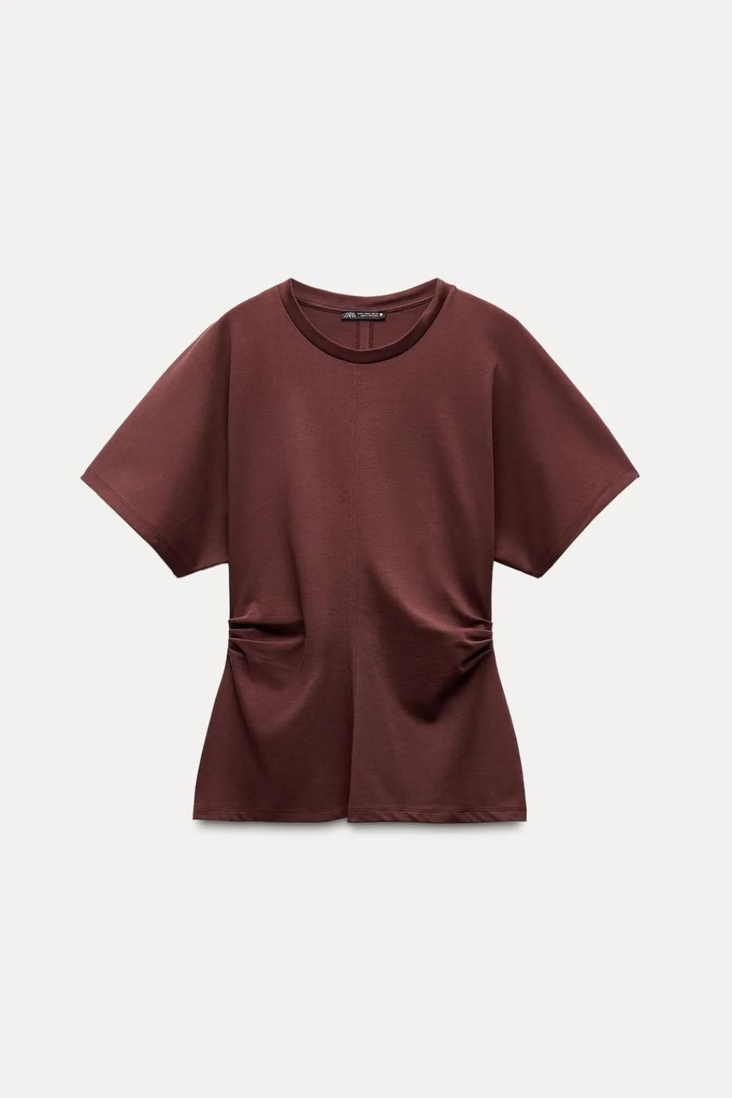 Fashion CAMISETA DRAPEADO LATERAL Mujer Tops / Bodies