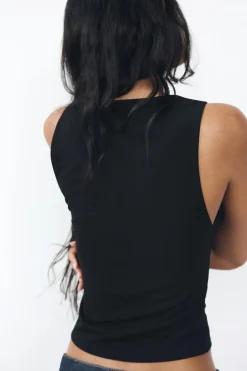 Outlet CAMISETA ESCOTE DRAPEADO Mujer Tops / Bodies