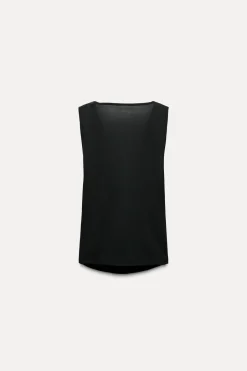 Outlet CAMISETA ESCOTE DRAPEADO Mujer Tops / Bodies