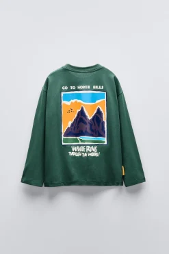 Niños ZARA 6 - 14 Años·Camisetas<CAMISETA ESTAMPADA