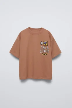 Niños ZARA 6 - 14 Años·Camisetas<CAMISETA ESTAMPADO