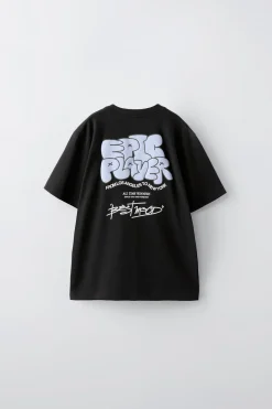 Niños ZARA 6 - 14 Años·Camisetas<CAMISETA ESTAMPADO