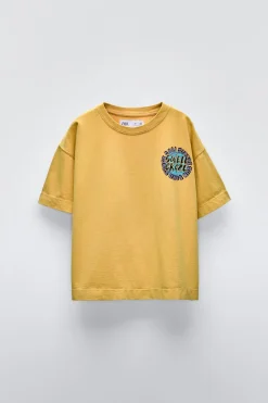 Niños ZARA 6 - 14 Años·Camisetas<CAMISETA ESTAMPADO
