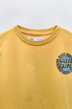 Niños ZARA 6 - 14 Años·Camisetas<CAMISETA ESTAMPADO