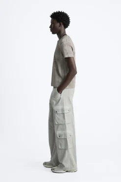 New CAMISETA ESTAMPADO ABSTRACTO Hombre Camisetas