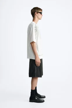 Clearance CAMISETA ESTAMPADO ABSTRACTO Hombre Camisetas