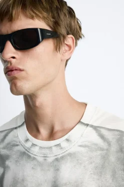 Clearance CAMISETA ESTAMPADO ABSTRACTO Hombre Camisetas