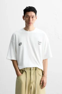 Outlet CAMISETA ESTAMPADO COMBINADO Hombre Camisetas