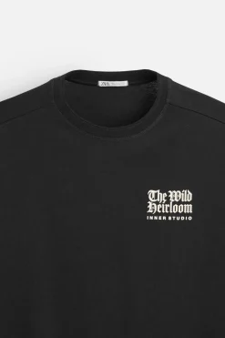 Online CAMISETA ESTAMPADO COMBINADO Hombre Camisetas