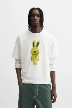 Online CAMISETA ESTAMPADO COMBINADO Hombre Camisetas