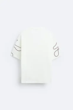 Fashion CAMISETA ESTAMPADO CONTRASTE Hombre Camisetas