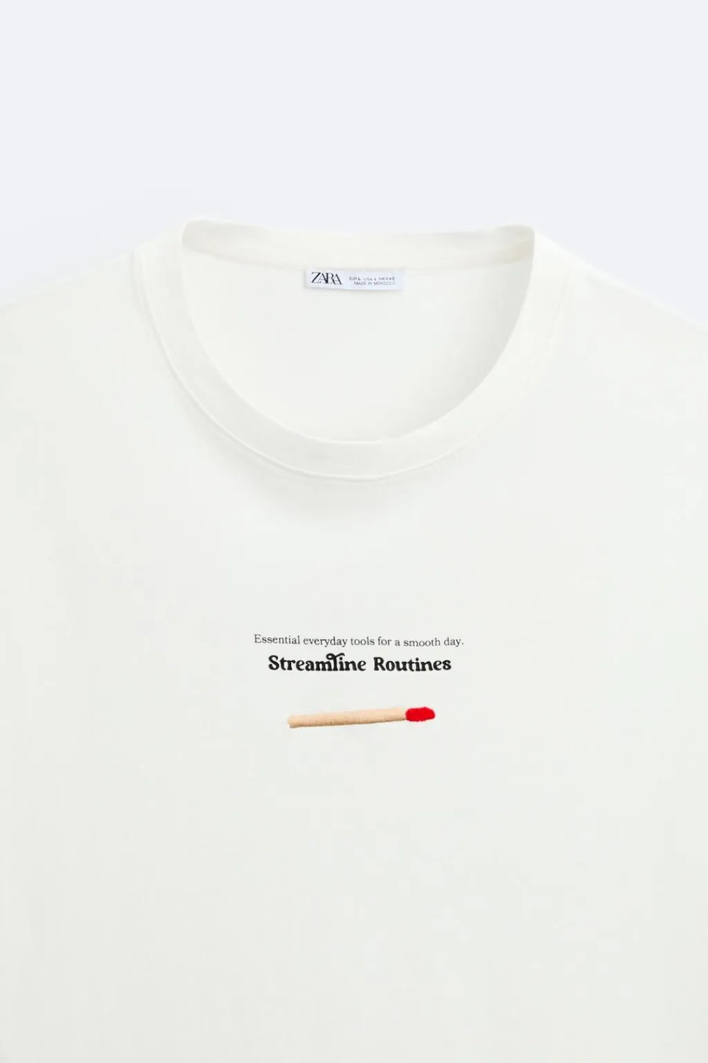 Sale CAMISETA ESTAMPADO CONTRASTE Hombre Camisetas