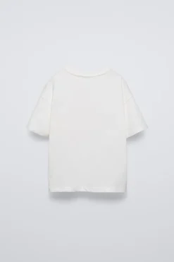 Niños ZARA 6 - 14 Años·Camisetas<CAMISETA ESTAMPADO COQUETTE