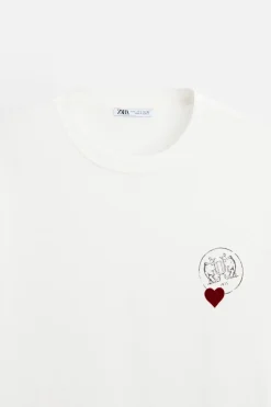 Clearance CAMISETA ESTAMPADO CORAZÓN Hombre Camisetas