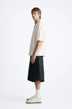 New CAMISETA ESTAMPADO COWBOY Hombre Camisetas