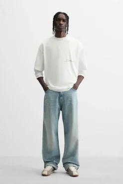 Hot CAMISETA ESTAMPADO GEOMÉTRICO Hombre Camisetas