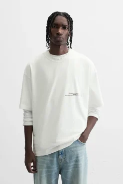 Hot CAMISETA ESTAMPADO GEOMÉTRICO Hombre Camisetas