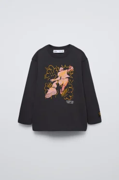 Niños ZARA 6 - 14 Años·Camisetas<CAMISETA ESTAMPADO GRAFFITI