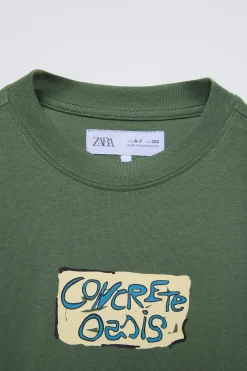 Niños ZARA 6 - 14 Años·Camisetas<CAMISETA ESTAMPADO GRÁFICO