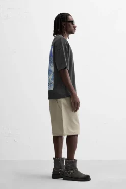 Best CAMISETA ESTAMPADO LAVADO Hombre Camisetas