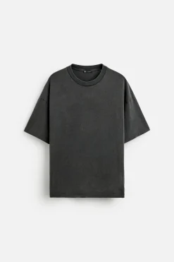 Best CAMISETA ESTAMPADO LAVADO Hombre Camisetas