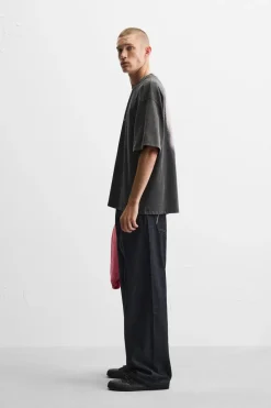 Sale CAMISETA ESTAMPADO LAVADO Hombre Camisetas