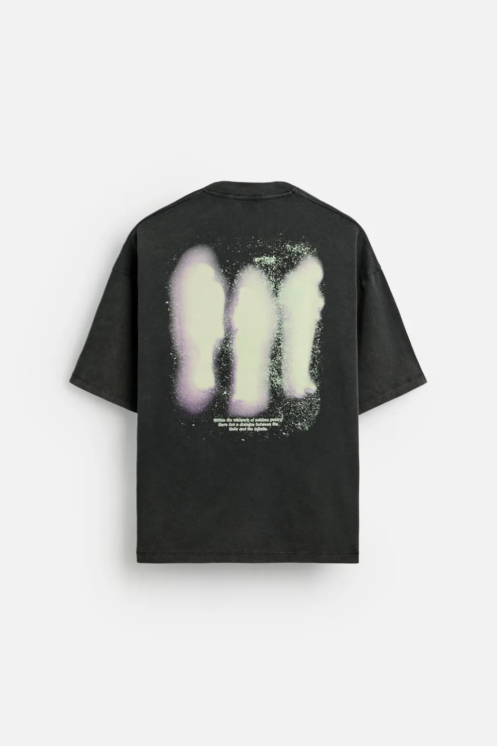 Sale CAMISETA ESTAMPADO LAVADO Hombre Camisetas