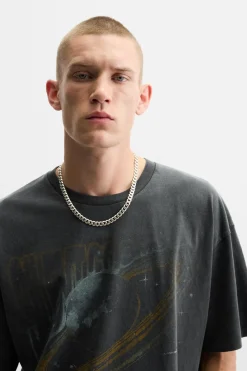 Best CAMISETA ESTAMPADO LAVADO Hombre Camisetas