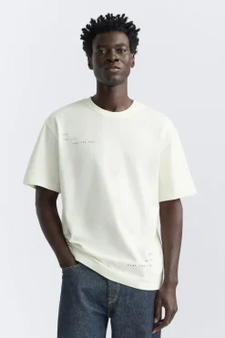 New CAMISETA ESTAMPADO PAISAJE Hombre Camisetas