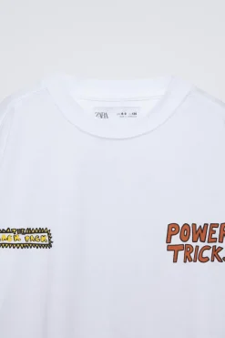 Niños ZARA 6 - 14 Años·Camisetas<CAMISETA ESTAMPADO POWER TRICKS