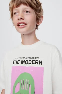 Niños ZARA 6 - 14 Años·Camisetas<CAMISETA ESTAMPADO SILLA