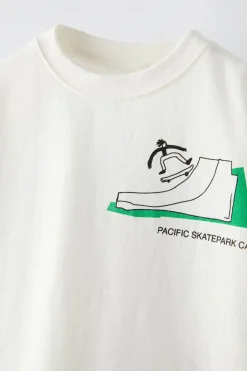 Niños ZARA 1½ - 6 Años·Camisetas|1½ - 6 Años·Camisetas<CAMISETA ESTAMPADO SKATE