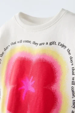 Niños ZARA 1½ - 6 Años·Camisetas|6 - 18 Meses·Camisetas<CAMISETA ESTAMPADO TEXTO