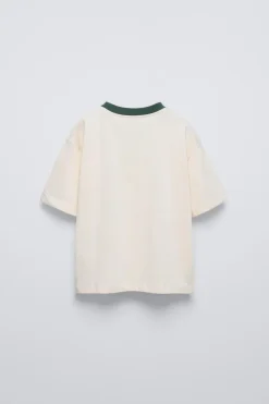 Niños ZARA 6 - 14 Años·Camisetas<CAMISETA ESTAMPADO TEXTO