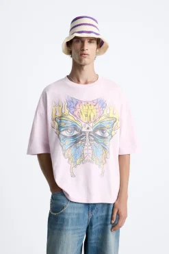 Clearance CAMISETA ESTAMPADO TIE DYE COMBINADO Hombre Camisetas