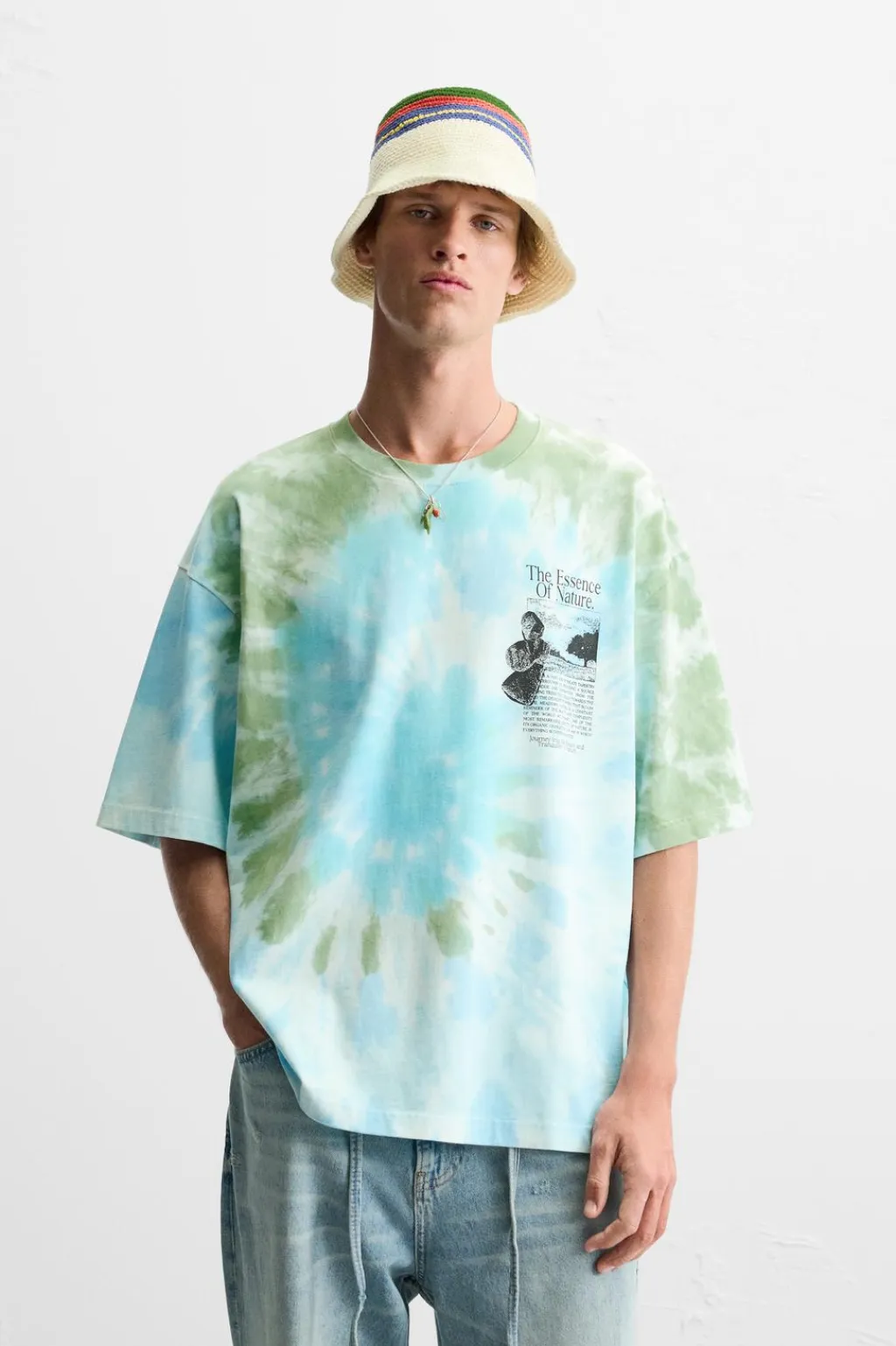 Sale CAMISETA ESTAMPADO TIE DYE Hombre Camisetas
