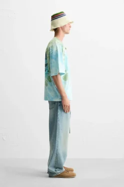 Sale CAMISETA ESTAMPADO TIE DYE Hombre Camisetas