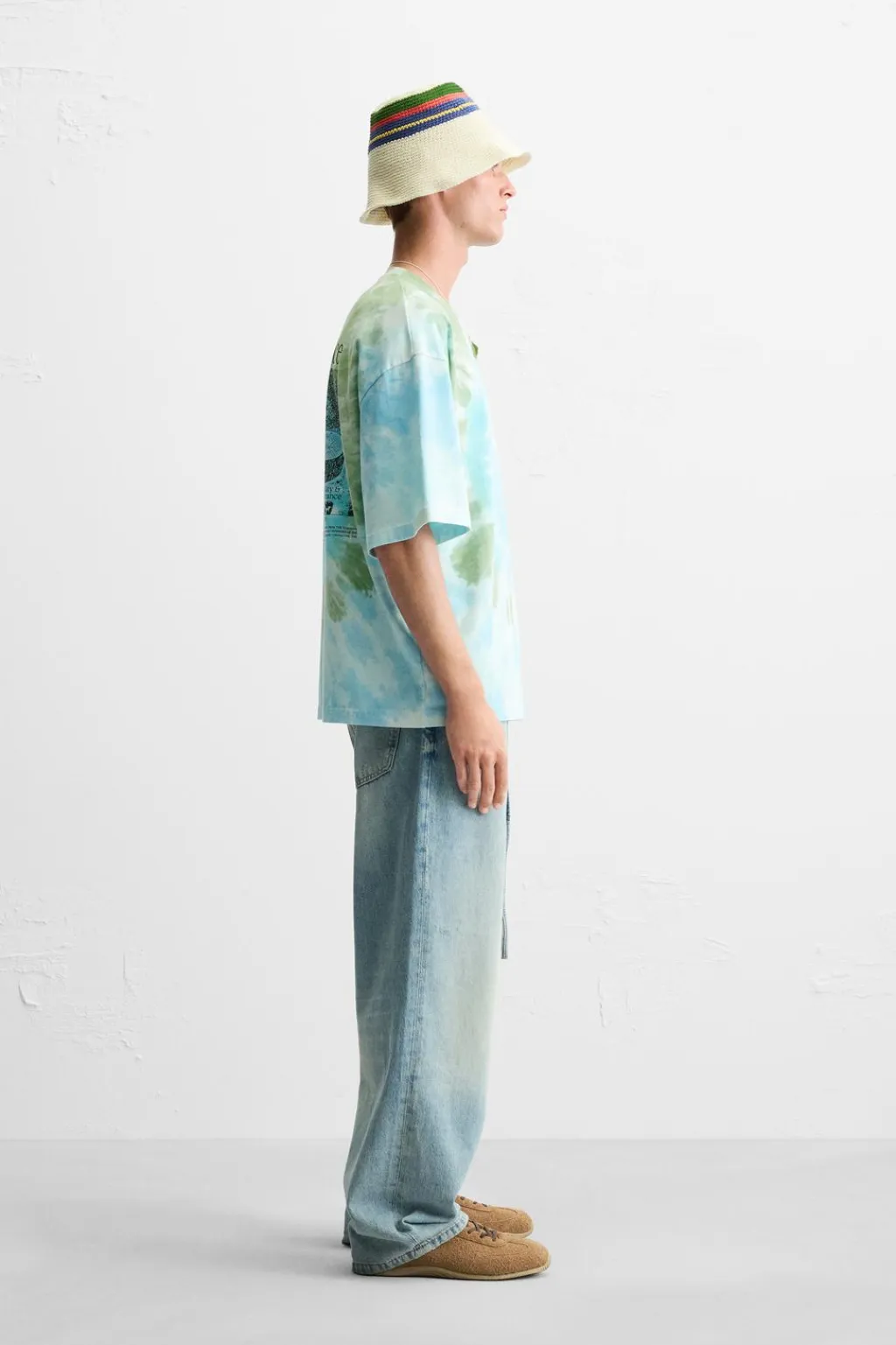 Sale CAMISETA ESTAMPADO TIE DYE Hombre Camisetas