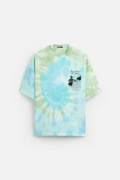 Sale CAMISETA ESTAMPADO TIE DYE Hombre Camisetas