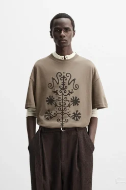 Best CAMISETA ESTAMPADO X NANUSHKA Hombre Camisetas