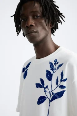 Hot CAMISETA ESTAMPADOS COMBINADOS Hombre Camisetas