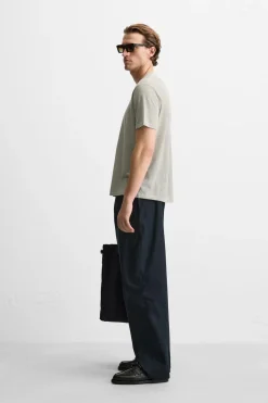 Fashion CAMISETA ESTRUCTURA RAYAS Hombre Camisetas