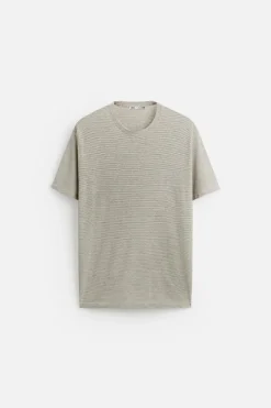 Fashion CAMISETA ESTRUCTURA RAYAS Hombre Camisetas