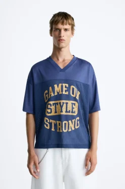 Hot CAMISETA ESTRUCTURA RED TEXTO Hombre Camisetas