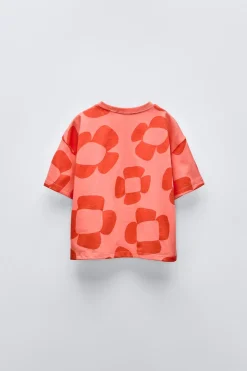 Niños ZARA 1½ - 6 Años·Camisetas|1½ - 6 Años·Camisetas<CAMISETA FLORES
