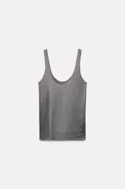 Best CAMISETA FLUIDA METALIZADA Mujer Tops / Bodies