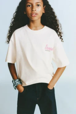 Niños ZARA 6 - 14 Años·Camisetas<CAMISETA FOTO CIUDAD