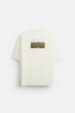 Best CAMISETA FOTOGRAFÍA BORDADA Hombre Camisetas