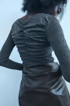 Online CAMISETA FRUNCES SOFT Mujer Camisetas