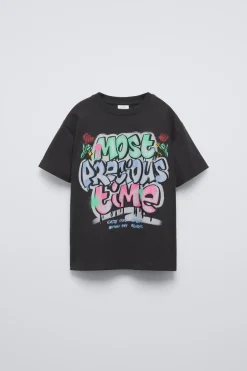 Niños ZARA 6 - 14 Años·Camisetas<CAMISETA GRAFFITI